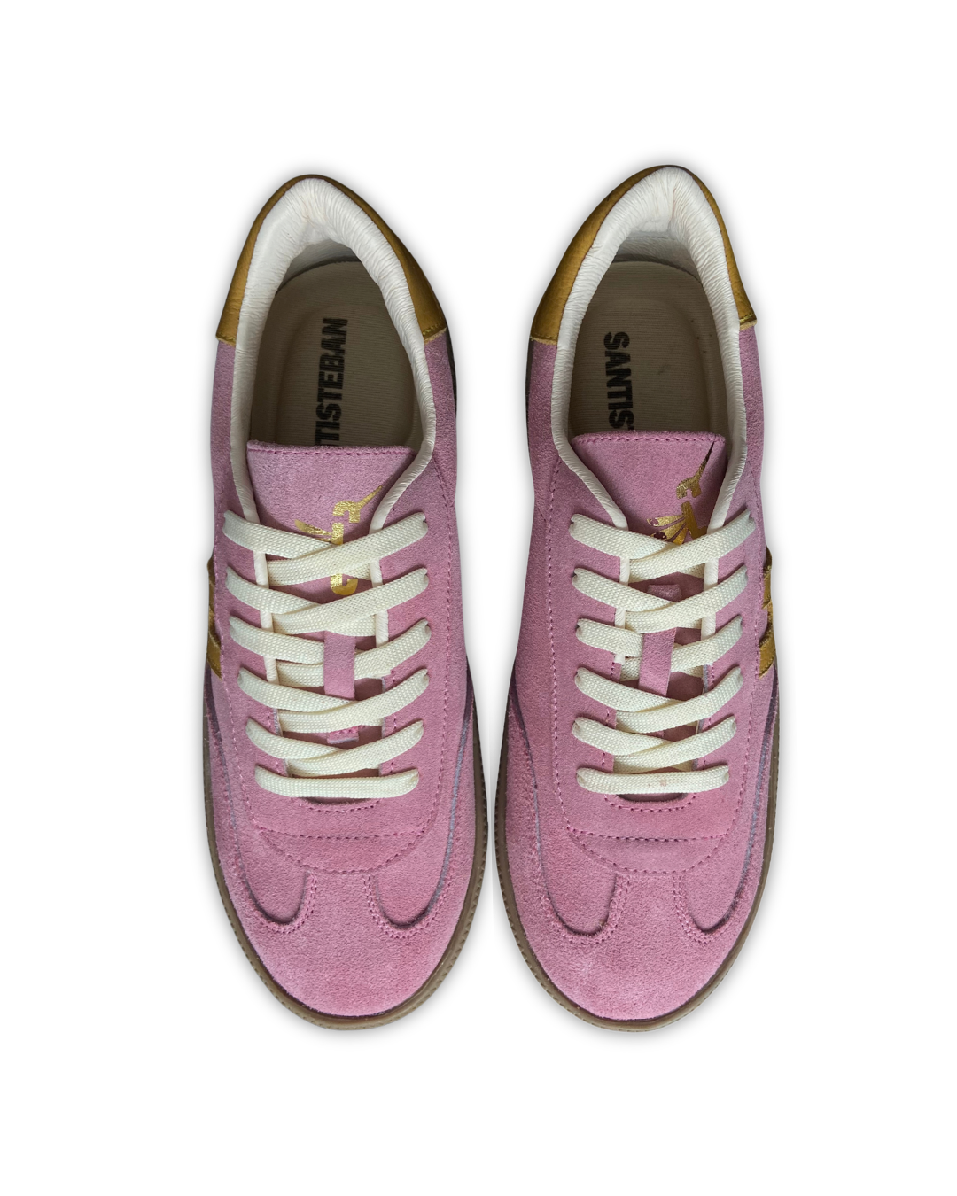 CALZADO GAMUZA ROSADO 10