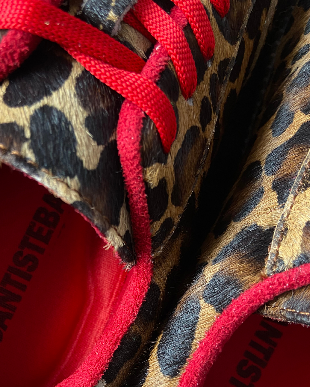 CALZADO ROJO ANIMAL PRINT 16