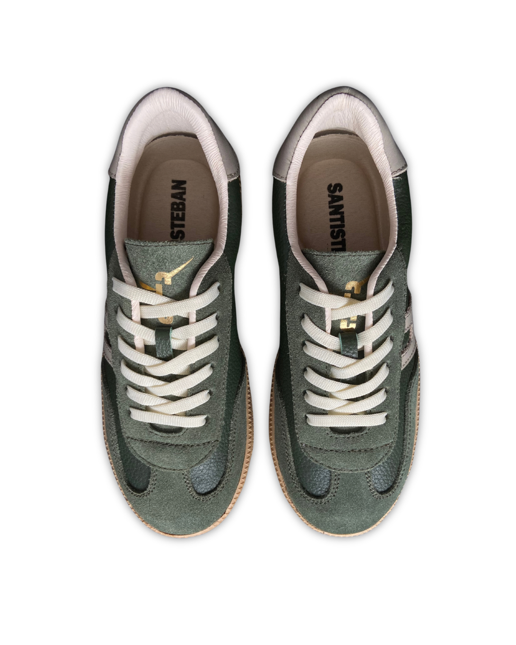 CALZADO CUERO VERDE 12
