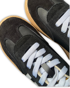 CALZADO GAMUZA NEGRO 37