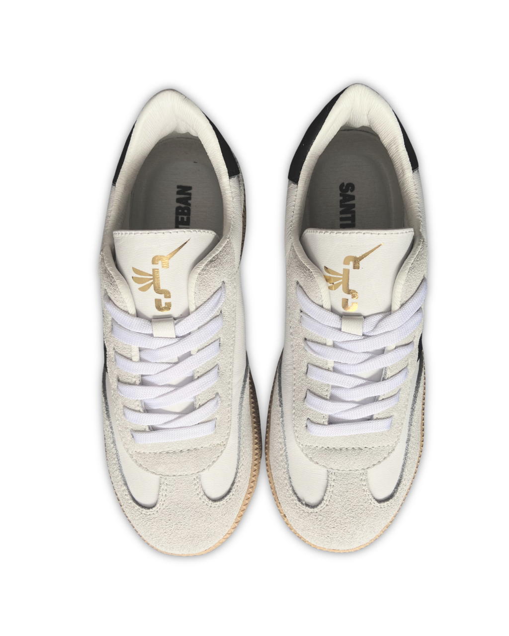 CALZADO GAMUZA BLANCO 30