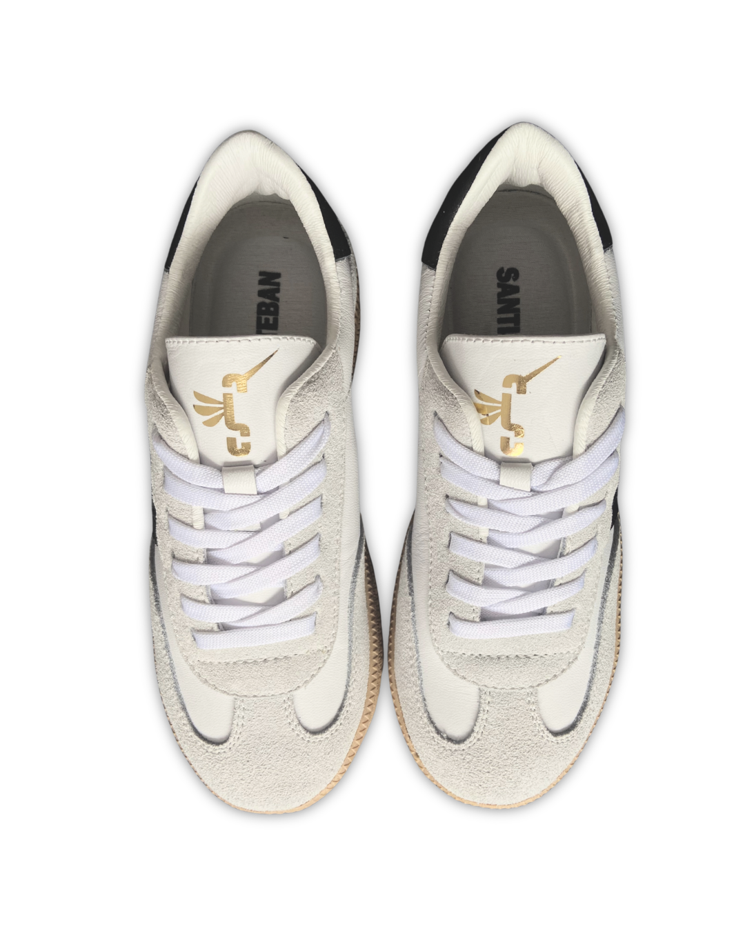 CALZADO GAMUZA BLANCO 30